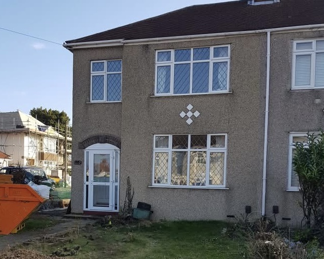 Front exterior before refurbishment