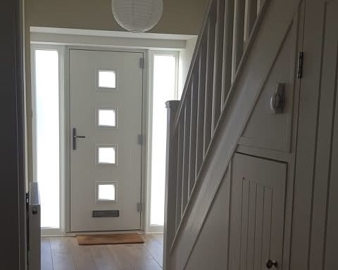 Hallway after refurbishment